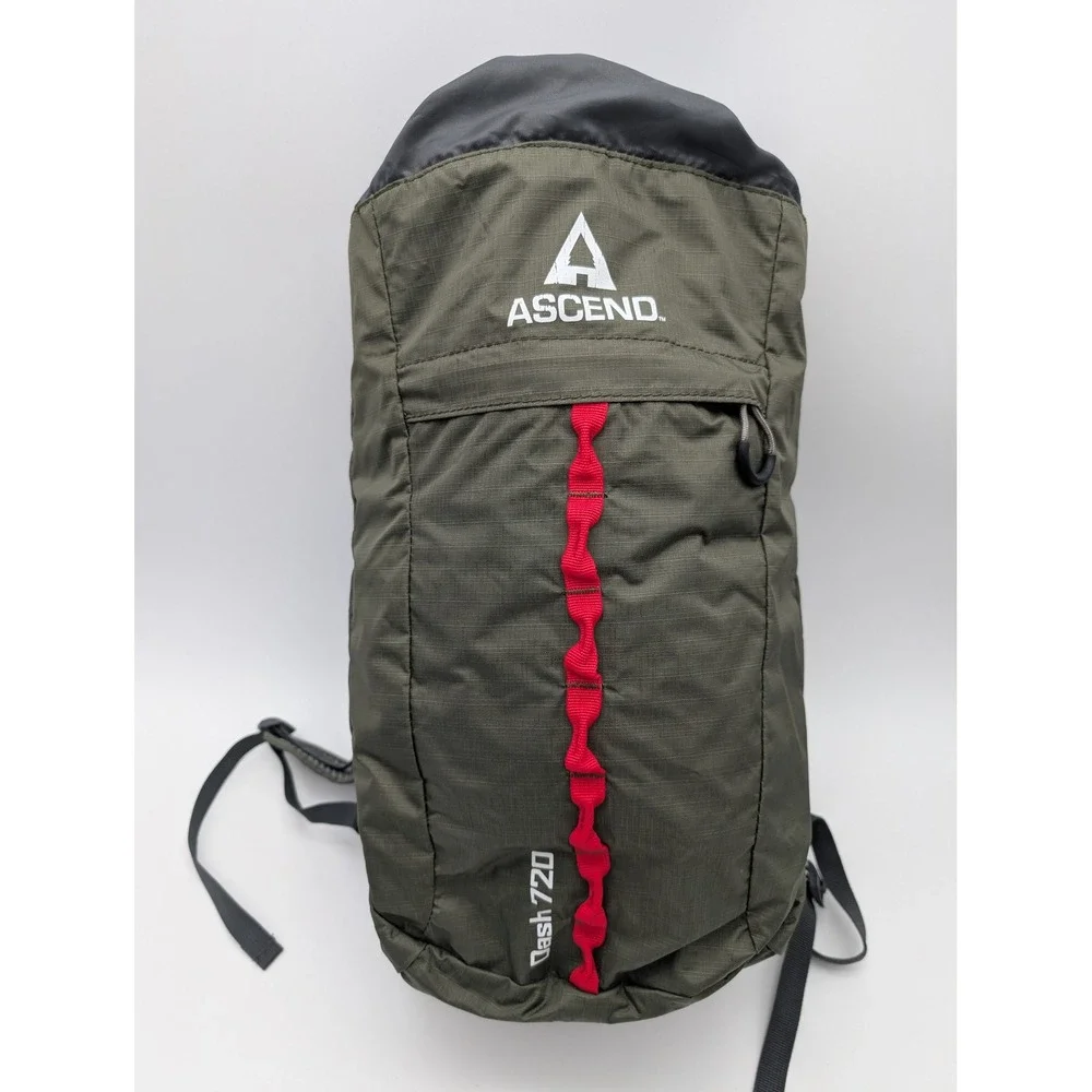 Ascend Dash 720 Hydration Backpack Olive Green Ripstop Nylon 18-06-492B
